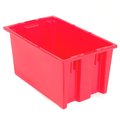 Quantum Storage Systems Shipping Container, Red, Plastic, 18 in L, 11 in W, 6 in H SNT180RD